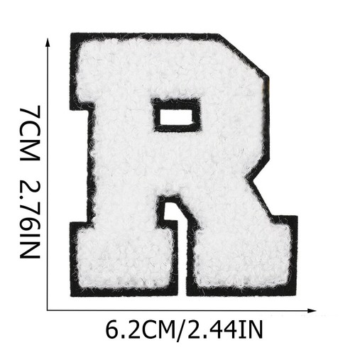 Letters Patches A-Z Cloth Stickers Applique Iron Cloth Stickes Sew On Fashion ↑ - Picture 29 of 37