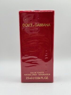 DOLCE&GABBANA 25ML EDT SPRAY (NEW WITH BOX & SEALED)