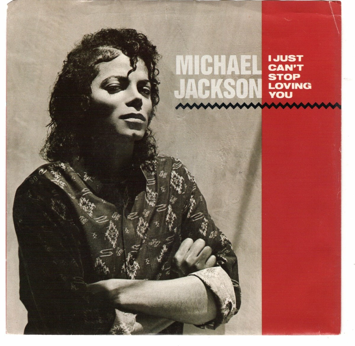 Michael Jackson-I Just Can't Stop Loving You (VG+) | eBay