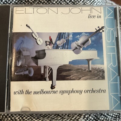 Elton John Live In Australia CD Music Audio  Tiny Dancer   Your Song  And More!