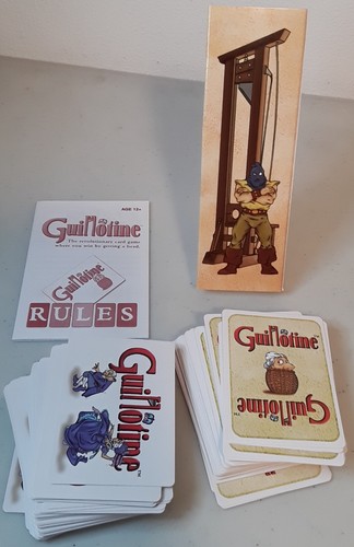Guillotine , Revolutionary Card Game Where You Win By Getting A Head - Picture 3 of 3