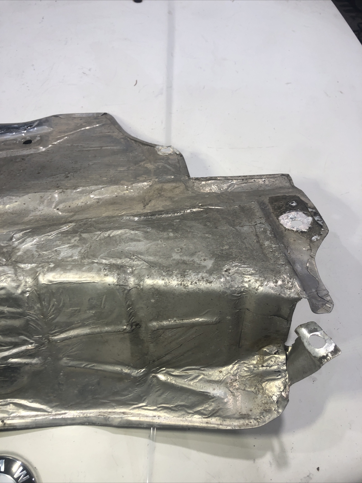 OEM BMW E36 3series Coupe VERT Muffler Rear Silencer Heat Shield Guard 9499 eBay