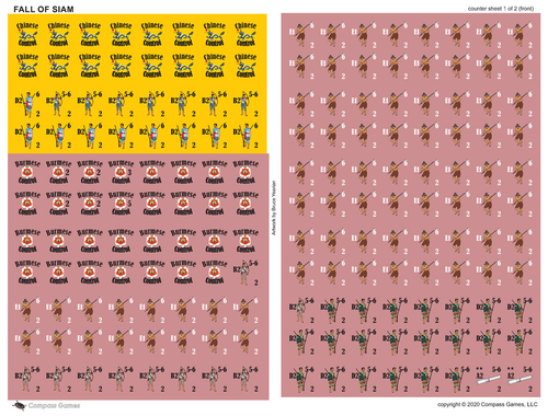 Paper Wars Magazine & Game Issue #94: Fall of Siam - Picture 2 of 5
