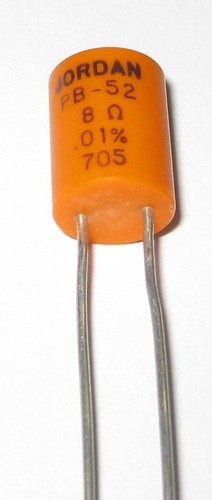 Jordan PB-52 - 8 Ohm High Precision Resistor with Radial Leads - 0.01% Tolerance - Picture 3 of 4