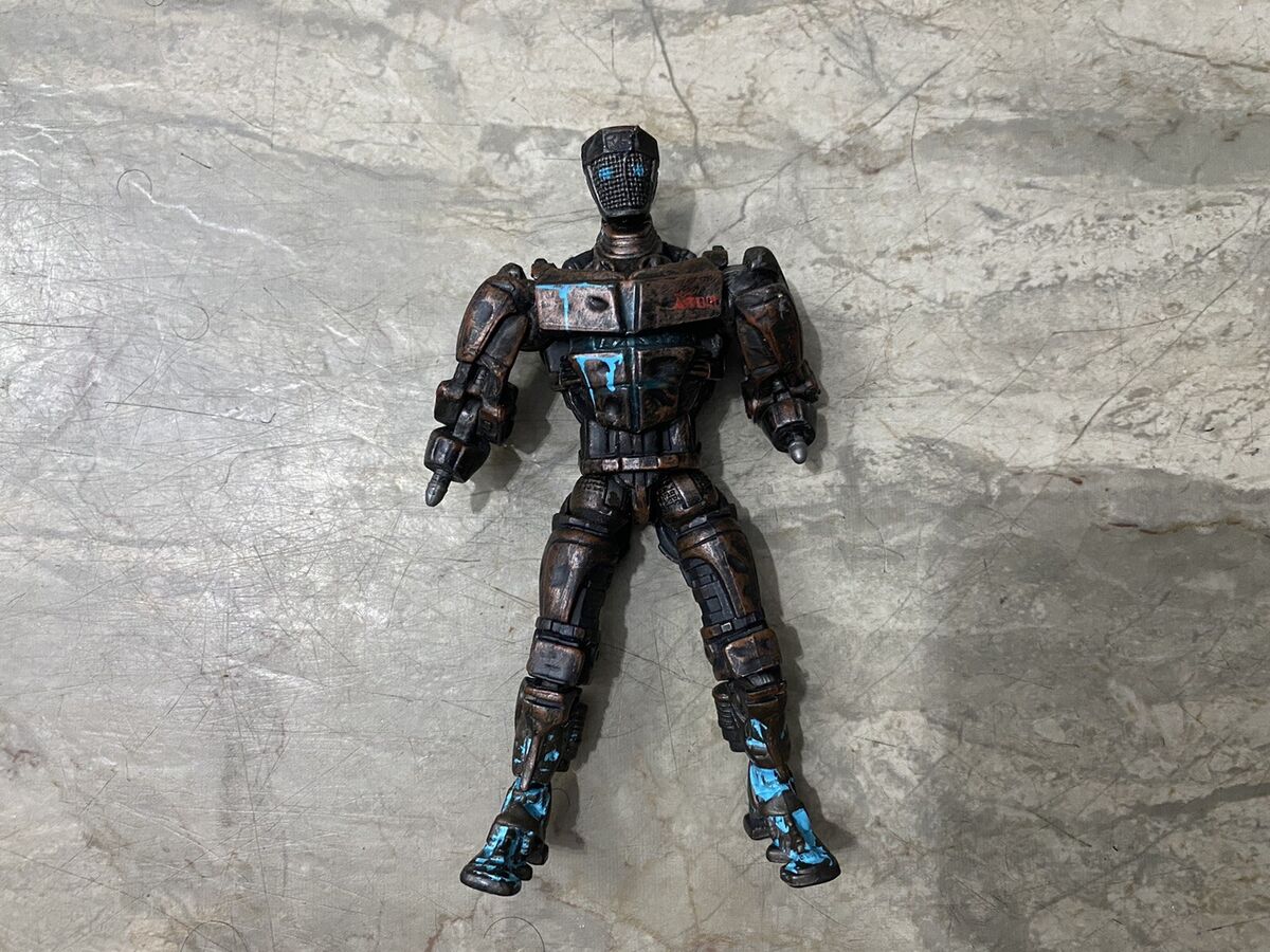 Rare REAL STEEL Atom figure 5 Rare REAL STEEL Atom figure 5