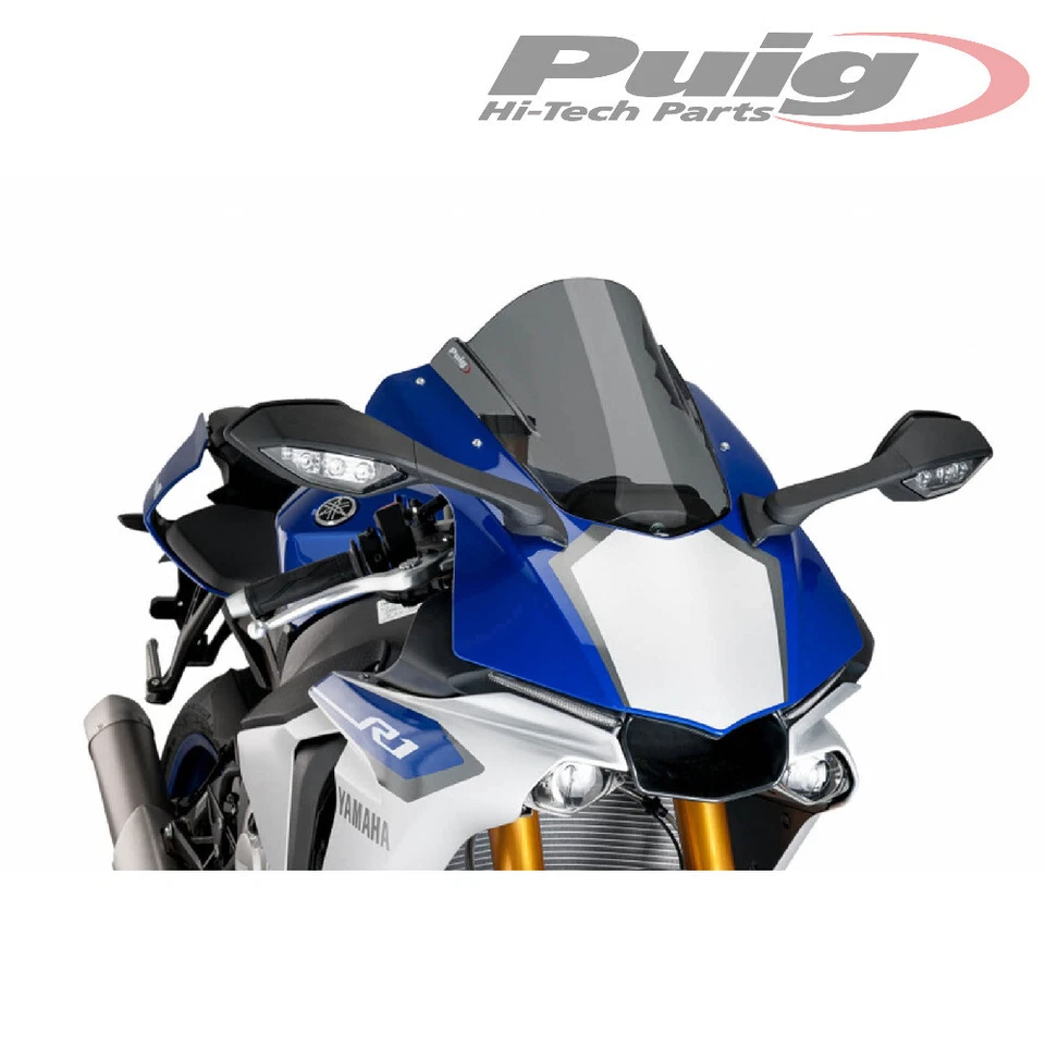 CUPOLINO PUIG FUME SCURO 7648F YAMAHA YZF-R1 1000 2015 / 2019 - Immagine 2 di 2