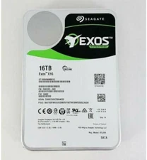Seagate Exos X16 ST16000NM001G 16TB 512E SATA 6Gb/s 3.5"  Enterprise Hard Drive