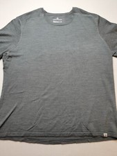 DANISH ENDURANCE Men's UK 2XL Merino Wool Blend Long Sleeve T-Shirt (BNIB) Grey