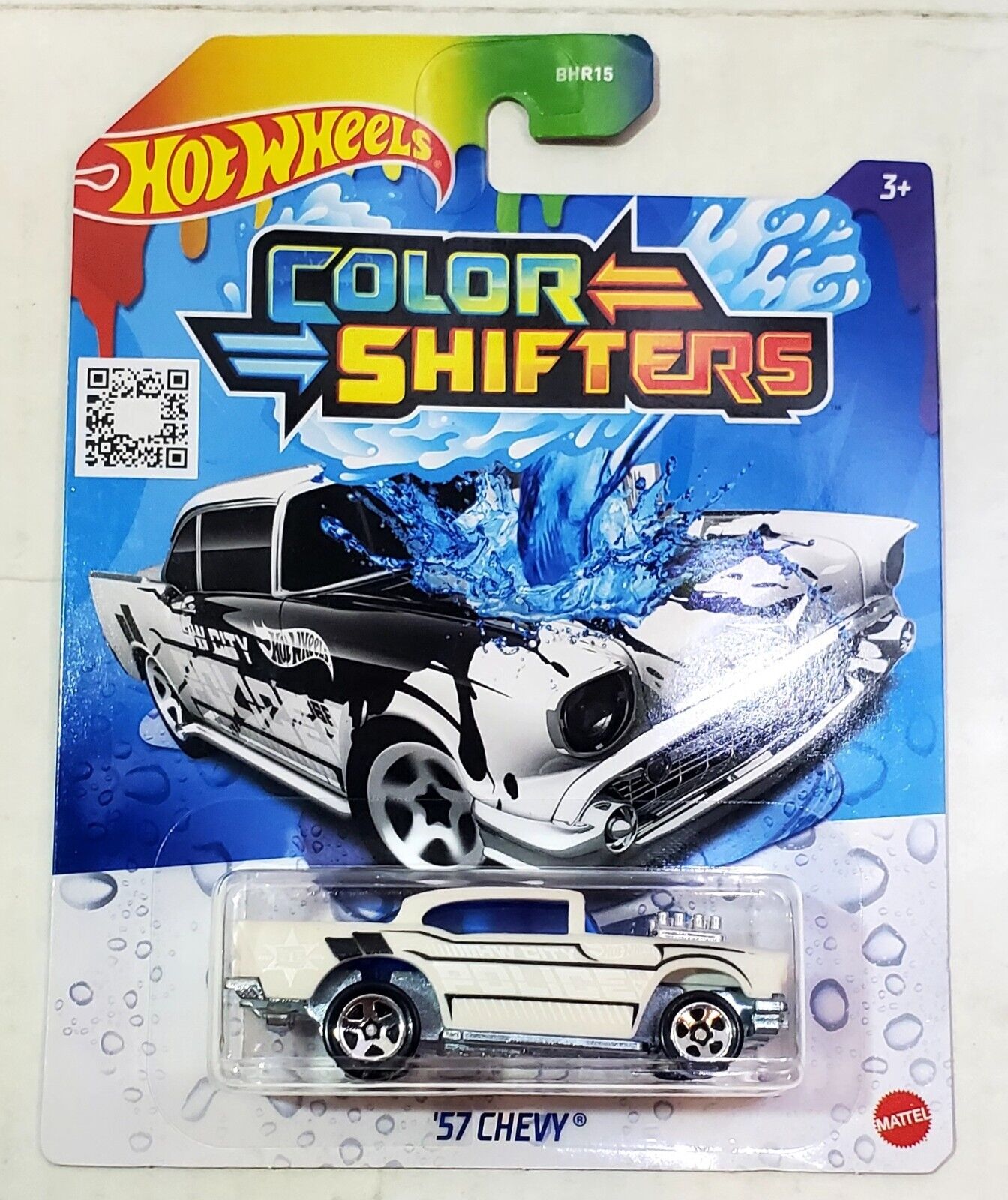 Carrinho Hot Wheels muda de Cor - Color Shifters 57 Chevy - Mattel