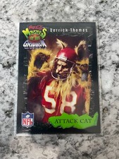 1994 Pro Line Live DERRICK THOMAS "Attack Cat " Monsters Of The Gridiron" CHIEFS