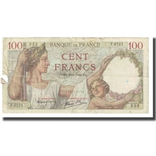 [#175790] France, 100 Francs, Sully, 1940, P. Rousseau and R. Favre-Gilly, 1940-