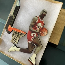 Michael Jordan Two piece Wood Ornament and Magnet FREE SHIPPING
