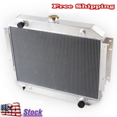 3Row 18'' Core Radiator For 71-78 Dodge D/B/W 100 200 300 Pickup V8 Ramcharger