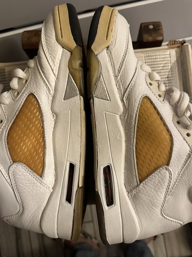 Size 9 - Jordan 5 Retro White Metallic 2000 - Picture 5 of 7