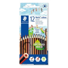 Staedtler Noris People of the World Quality Pigments Coloured Pencil 12 Pieces