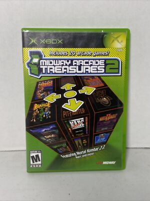Midway Arcade Treasures 2 (Microsoft Xbox, 2004) COMPLETE! 31719300662 ...
