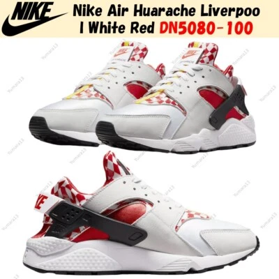 Nike Air Huarache Liverpool Weiß Rot DN5080-100 Herren Gr. - Bild 1 von 4