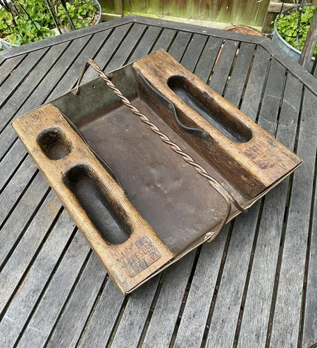 Vintage Farriers Tool Tray Caddy Box Blacksmiths.                       #5665/AA