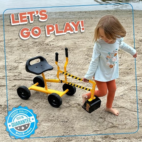 Sturdy Kids Excavator Toy Sand Digger with All-Terrain Wheels – Safe Fun for 3+ - Picture 9 of 9