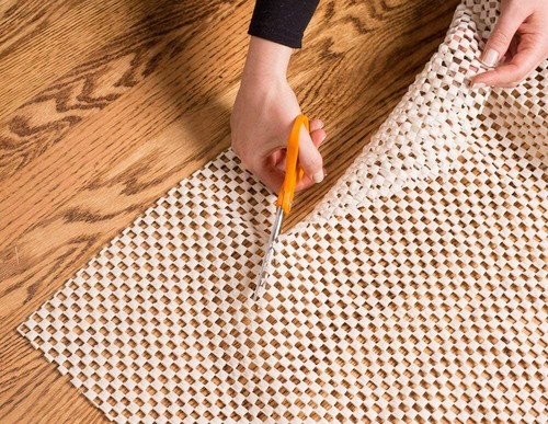 Super-Grip Non-Slip Area Rug Pad 5 x 8 for Any Hard Surface Floor - Picture 3 of 3