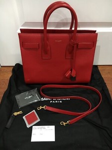 ysl red bag