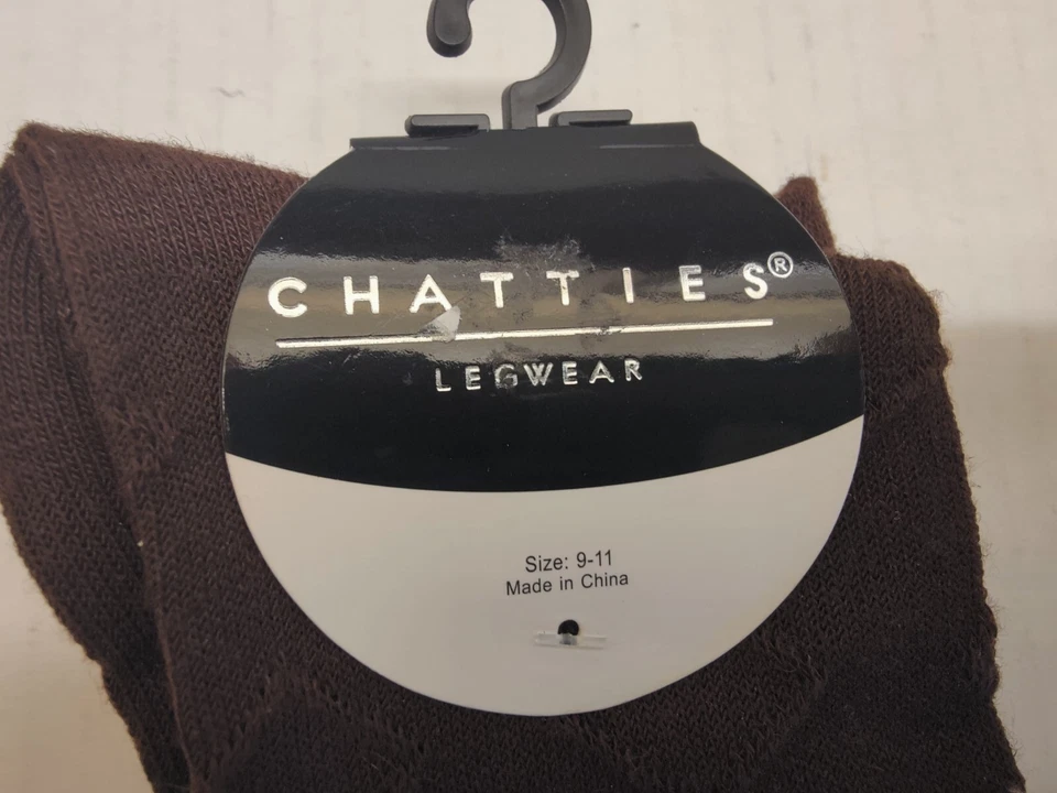 Calcetines marrones Chatties Legwear para mujer - 1 par - (9-11) NUEVOS NUEVOS CON ETIQUETAS Foto 4 de 4