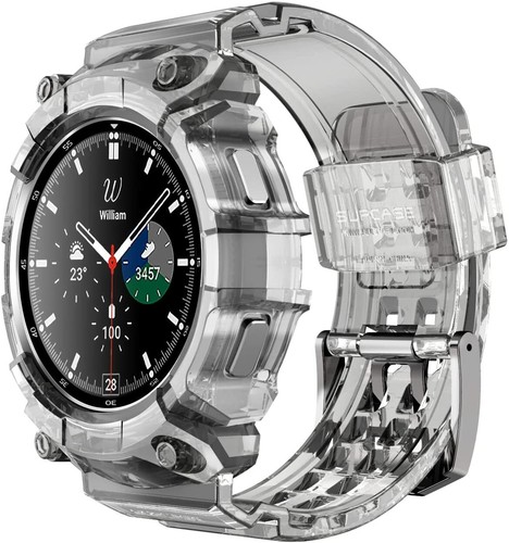 Pour Samsung Galaxy Watch 4 (46 mm) SUPCASE UBPro bracelet pare-chocs bracelet de montre robuste - Photo 7 sur 30