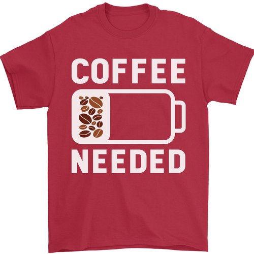 Café Necesarios Divertido Addict Hombre Camiseta 100% Cotton - Imagen 89 de 105
