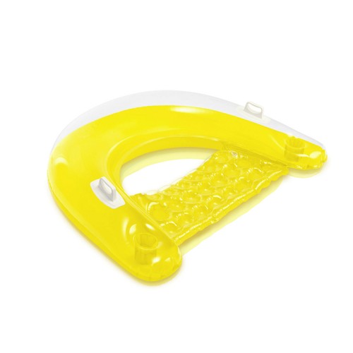 Genuine Intex Sit 'N Float Pool Lounge Inflatable Pool Chair Lounger - Picture 4 of 12