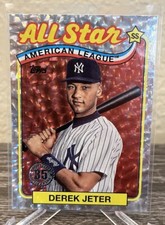 2024 Topps DEREK JETER All Star 1989 Mega Box Foil Parallel Yankees