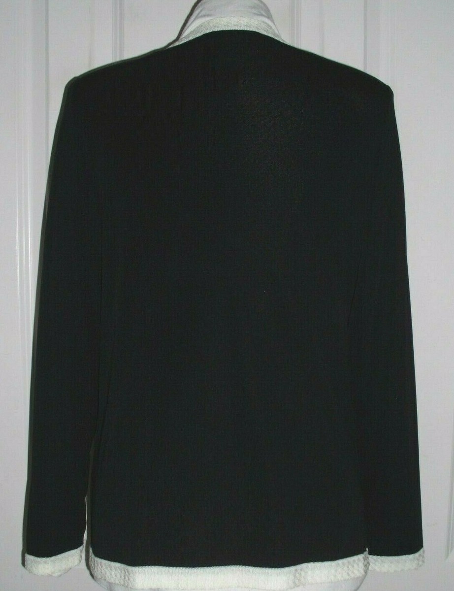 Veste Misook Jamie - Taille S - Acrylique - Jaune/Rose/Blanc/Noir - Rayée - Neuf Avec Étiquettes