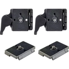Ritz Gear 2-Pack RC2 Rapid Connect QR Plates Tripod Adapter