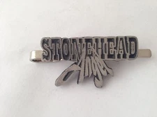 Stonehead Angel refA103 English Pewter emblem on a Tie Clip (slide) by SB