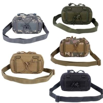 #ad Tactical Small Messenger Bag For Men Carry as Sling Shoulder Crossbody Waist Bag
