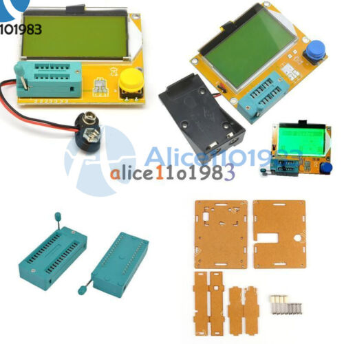 Testeur de transistor numérique LCR-T4 MTY328P 12864 compteur de capacité LCD + étui - Photo 1/39