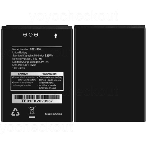 For Verizon Orbic Journey V RC2200L 2200L Replacement Battery BTE1400