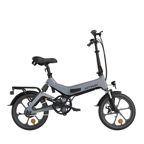 HITWAY 250W E-Bike Klapprad Elektrofahrrad 36V 7,8Ah 16 Zoll Luftreifen 25km/h - Bild 22 von 26