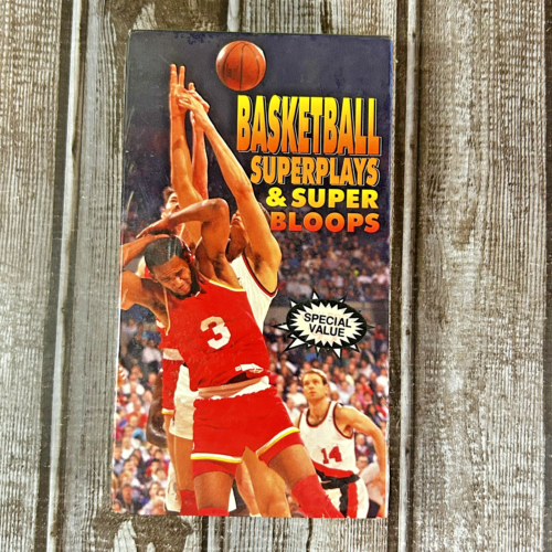 Basketball Bloops & Outrageous Plays (VHS, 1995) Magic Johnson RARE VTG SEALED