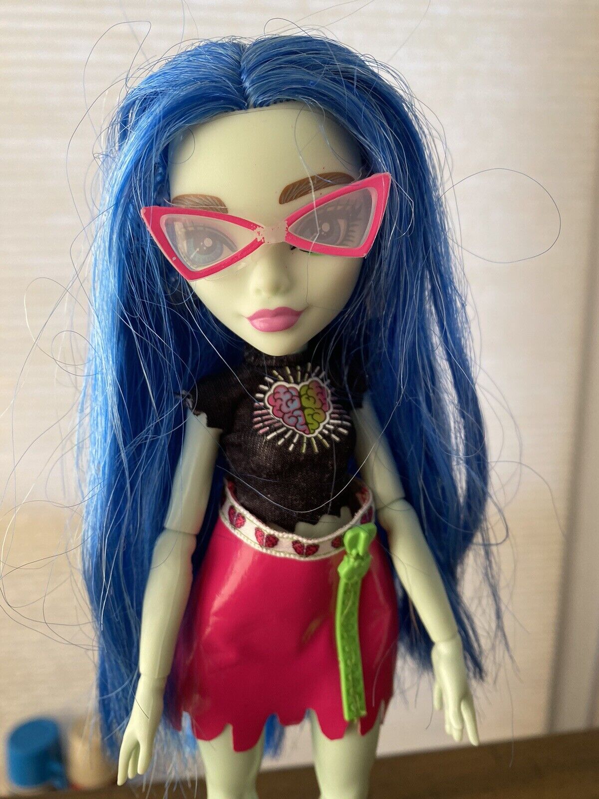 New Surprise Doll Monster High DOLL G3 Ghoulia Yelps Doll with Blue Hair  Pet and Accessories Girls Holiday Gift - AliExpress