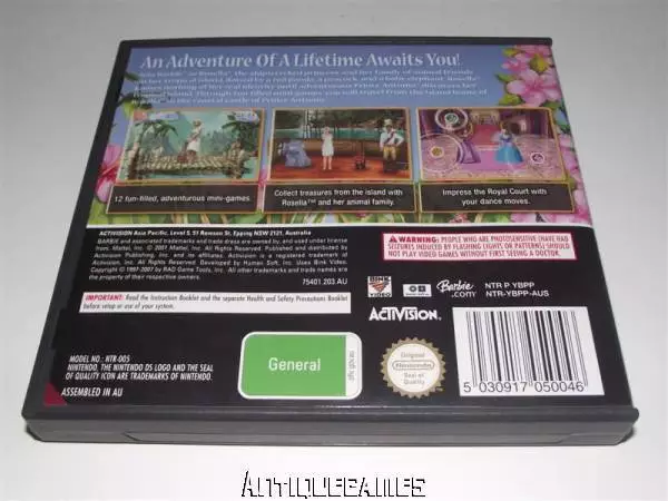 Jogo Barbie: The Island Princess - DS