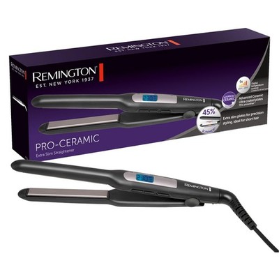 Remington S5515 Glätteisen Ultra-Pro-Keramik LCD-Display 150-230 C extra schmale
