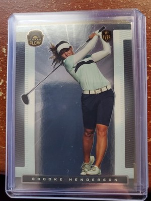 2021 Super Glow 1st Ever Brooke Henderson 11 Silver Foil 300