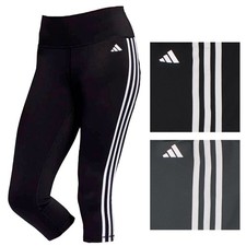Adidas Womens Leggings, 3/4 Tight Fit Training Pants High Waisted, TE3S34TIG