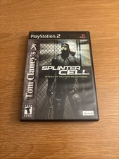 Splinter Cell (Sony PlayStation 2, 2003) Tested Works Complete In Box