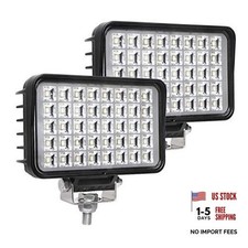 6 Inch Led Work Light for Truck Tractor 6800Lumens Flood Light Off Road 80W