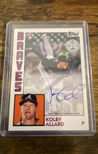 2019 Topps - 1984 Topps Baseball Autographs Kolby Allard #84A-KA (AU, RC)