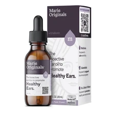 Marie Originals Mullein Garlic Ear Oil Drops for Infection, Pain & Wax Removal