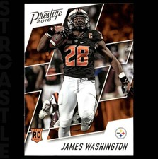 James Washington 2018 Panini Prestige Rookie #212 Pittsburgh Steelers 🏈 (RC)