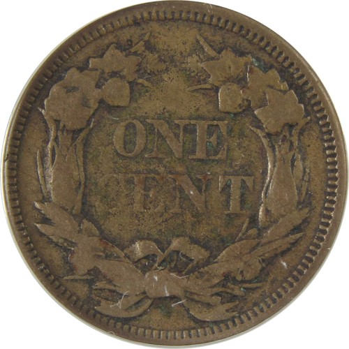 1857 Flying Eagle Cent F 15 ANACS Penny 1c Coin SKU:I20790 - Picture 4 of 4