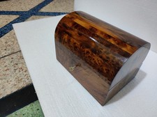 box wood thuya burl handmade Morocco best gift storage jewelry box best work